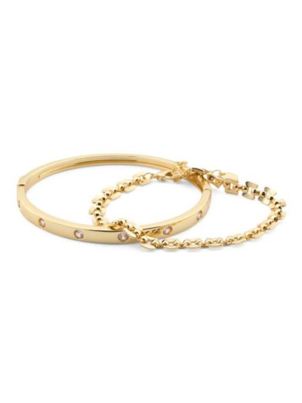 ARGENTO VIVO 2pc Zoe Squared Bracelet Set